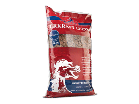  Urkraft-Leinsam  Granulat 10 kg für Pferde & Pony's