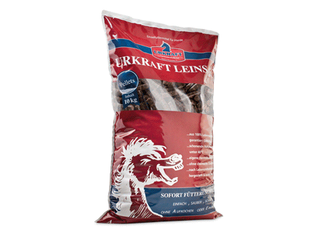  Urkraft-Leinsam  Pellets 10 kg für Pferde & Pony's