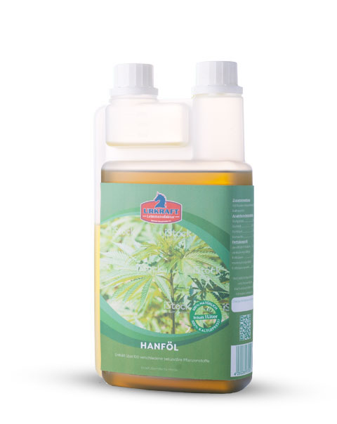  Urkraft  Hanföl 1 Liter für Pferde & Pony's