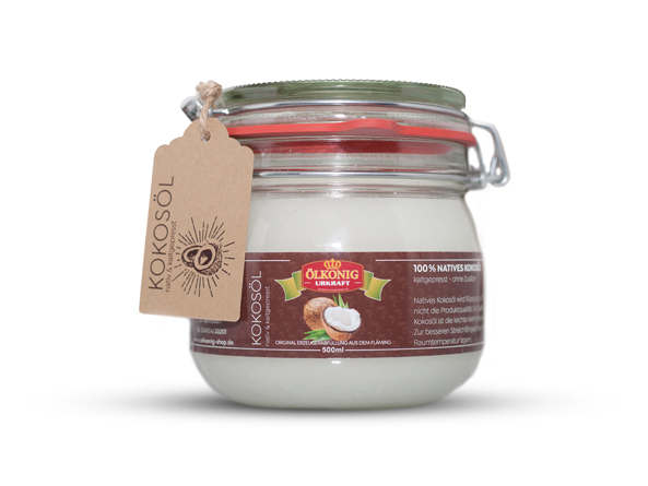Kokosöl kaltgepresst 500ml