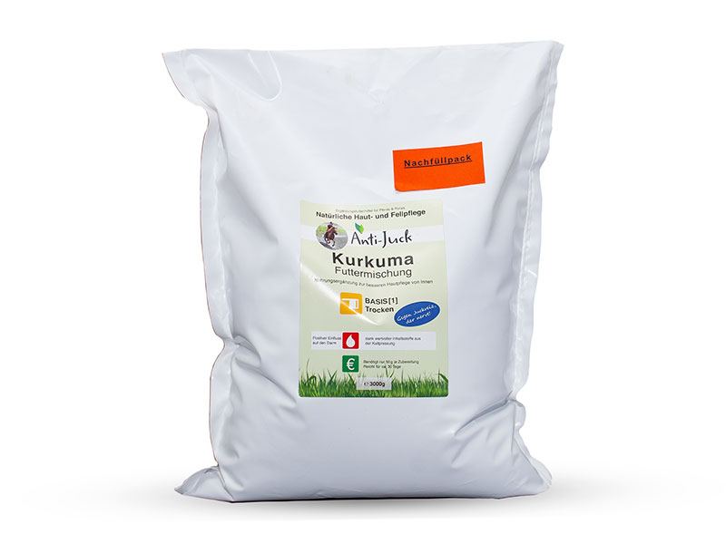 Anti-Juck Kurkuma Futtermischung - Basis [1] Trocken - Nachfüllpack