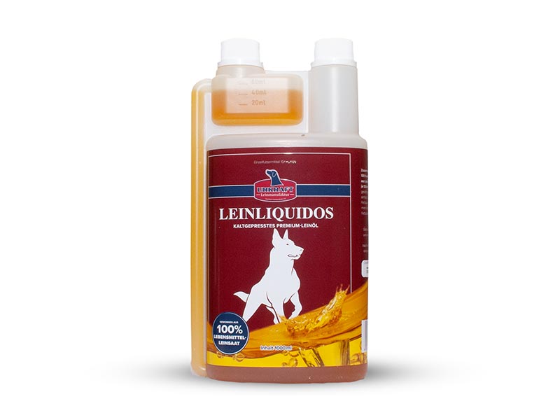 Hund Barfen Leinöl Futter kaufen Urkraft Leinmanufaktur