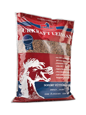  Urkraft-Leinsam  Granulat 5 kg für Pferde & Pony's