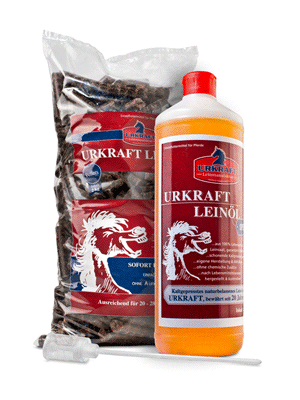 Einsteigerpaket Pellets (Pellets & Leinöl)