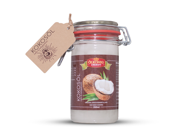 Kokosöl kaltgepresst 250ml