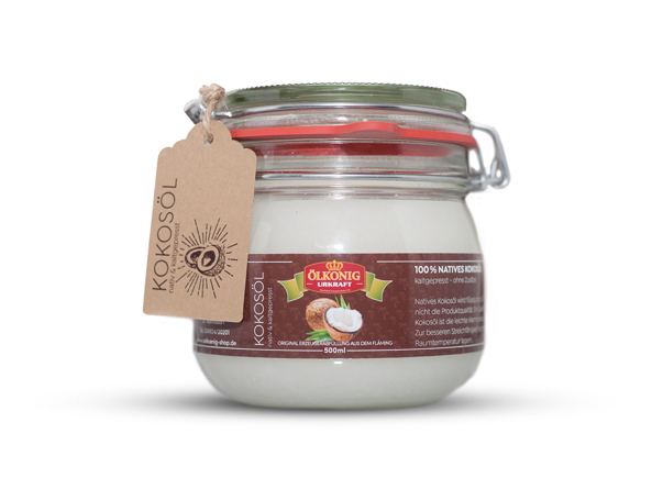 Kokosöl kaltgepresst 500ml