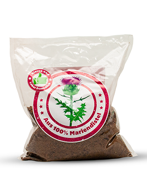 <span>Urkraft</span> Mariendistelpresskuchen Granulat 1 kg für Pferde & Pony's