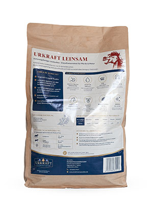  Urkraft-Leinsam  Pellets 5 kg für Pferde & Pony's